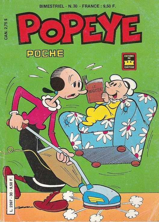 Scan de la Couverture Popeye Poche n 30